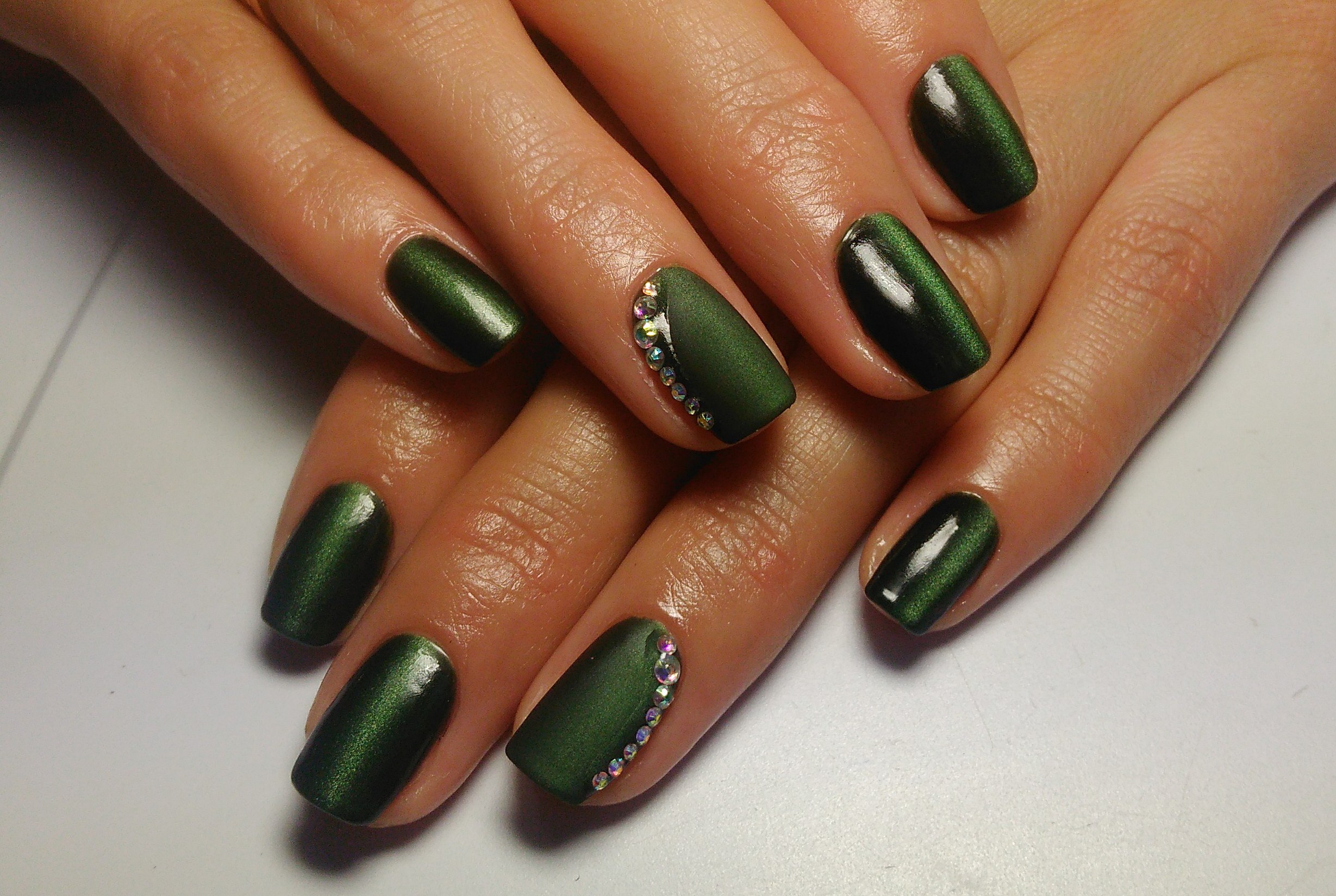 Зеленые Ногти Дизайн Фото