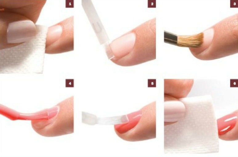 Покрытие ногтей гелем в домашних. Правильное нанесение базы на ногти. Правильное нанесение гель лака. Этапы покраски ногтей. Как правильно наносить гель лак.
